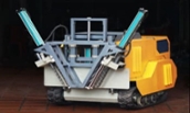Jevit the robot detects and removes landmines